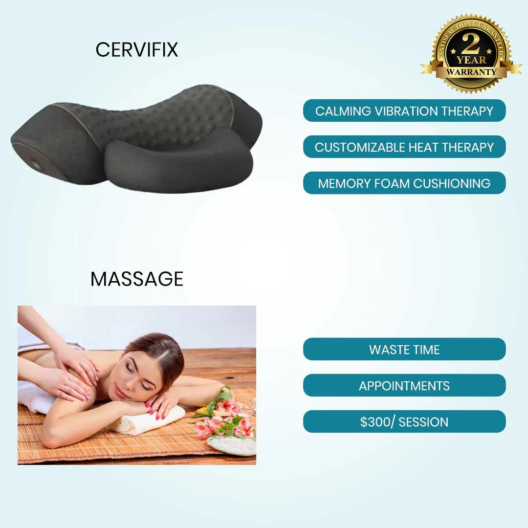 Sleepex™ 3 in 1 Neck Massager Pillow